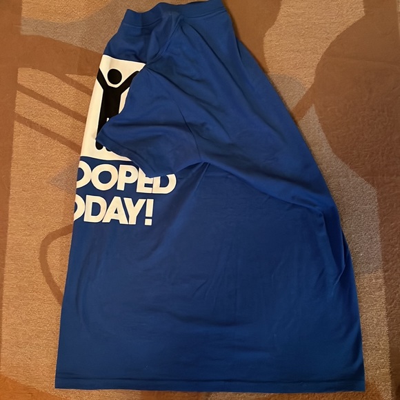 NWOT Blue “I Pooped Today!” tee, S - Picture 2 of 6